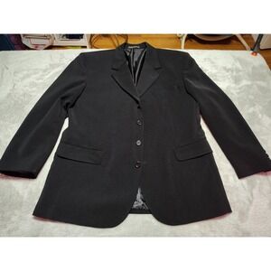 Midtown Man N.Y. Blazer Men Black 42S Casual Separates Classic Business